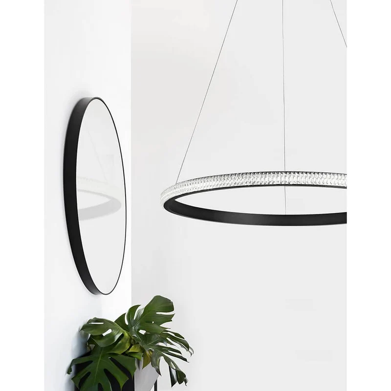 Nager LED Metall-Hängelampe Rund