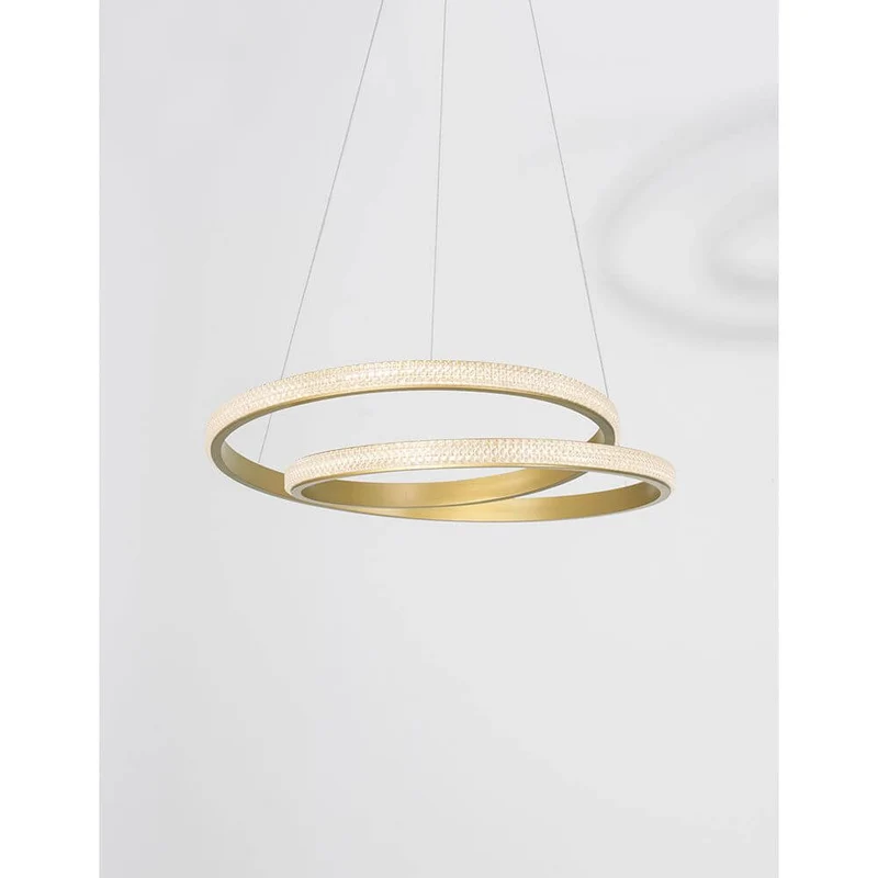 Grania LED Hängeleuchte Matt-Gold