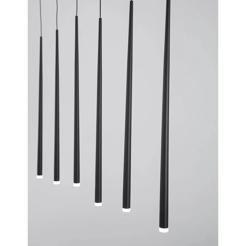 Giono LED Pendelleuchte Schwarz