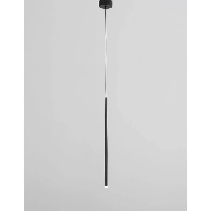Giono LED Pendellampe 51cm Schwarz