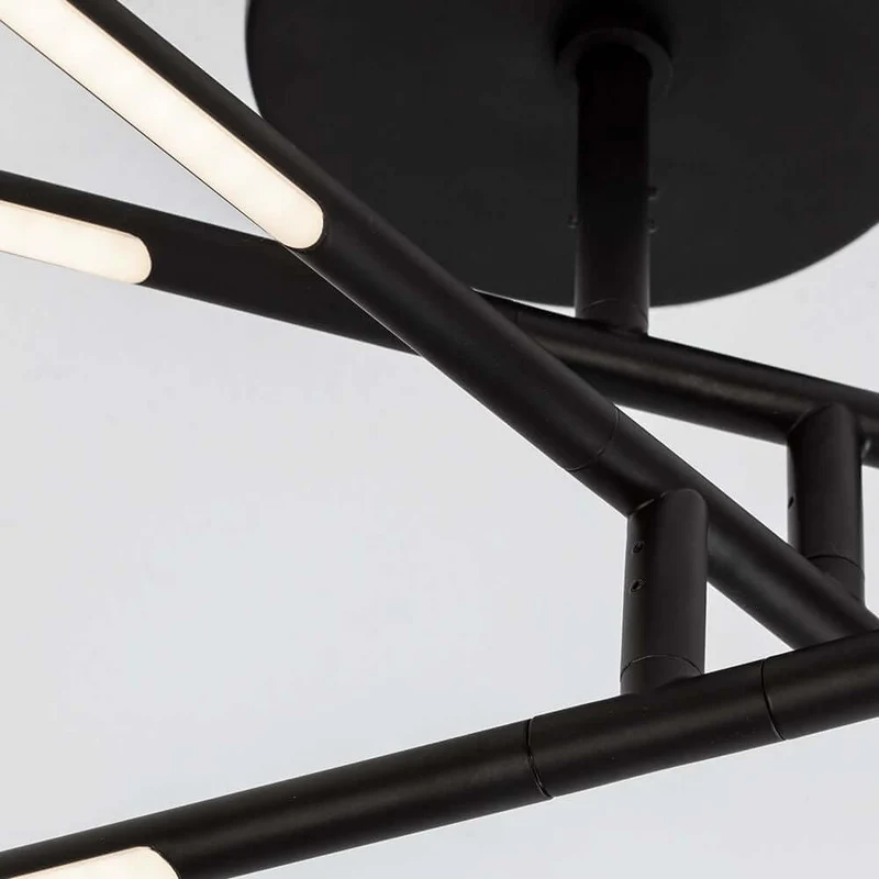 Raccio LED Deckenlampe Drehbar, Metall