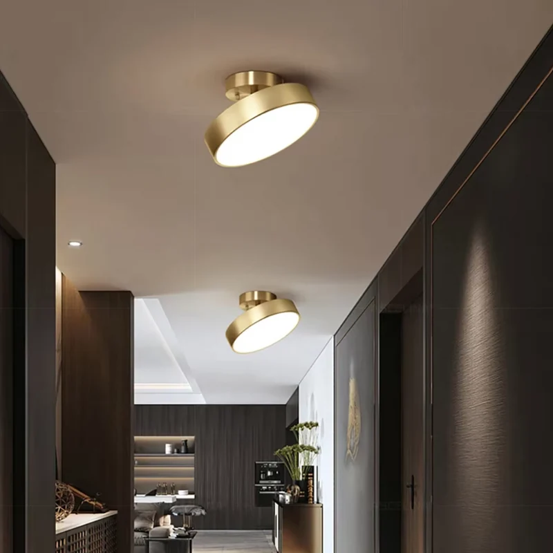 Ronde plafondlamp met instelbaar LED-licht touch-bediening dimbaar voor woonkamer slaapkamer moderne verlichting | Sansoti