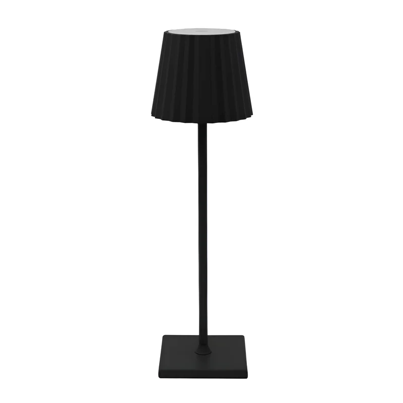 Oplaadbare Tafellamp Draadloos Dimbaar Touch 3000K Warm Licht Binnen Buiten Terras Slaapkamer Restaurant 38cm | Sansoti