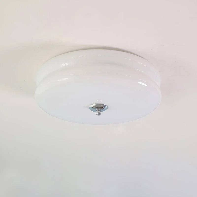 Plafondlamp Art Deco Stijl IJzer Glas Ingebouwde LED Woonkamer Slaapkamer Eetkamer Hal Retro Vintage | Sansoti