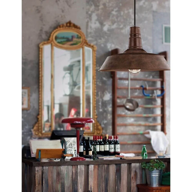 Osteria Hängelampe aus Stahl Ø 46cm