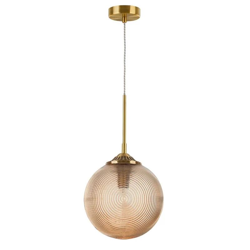 Athena Glas-Pendellampe Ø 25cm