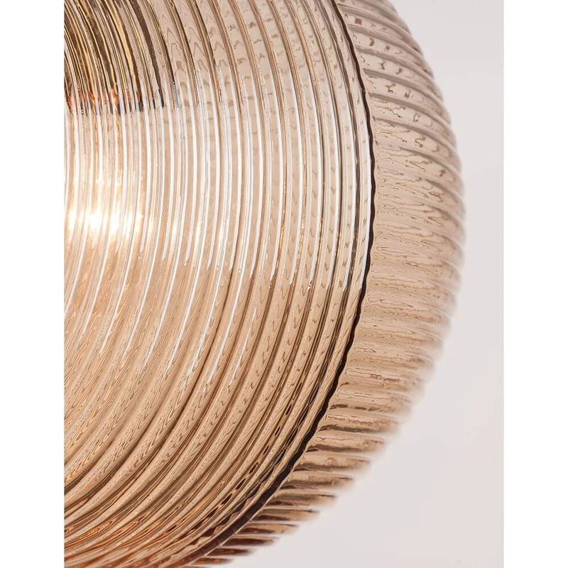 Athena Glas-Pendellampe Ø 25cm