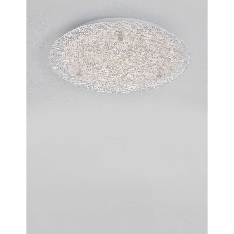 Wing LED Deckenlampe Metall, Glas
