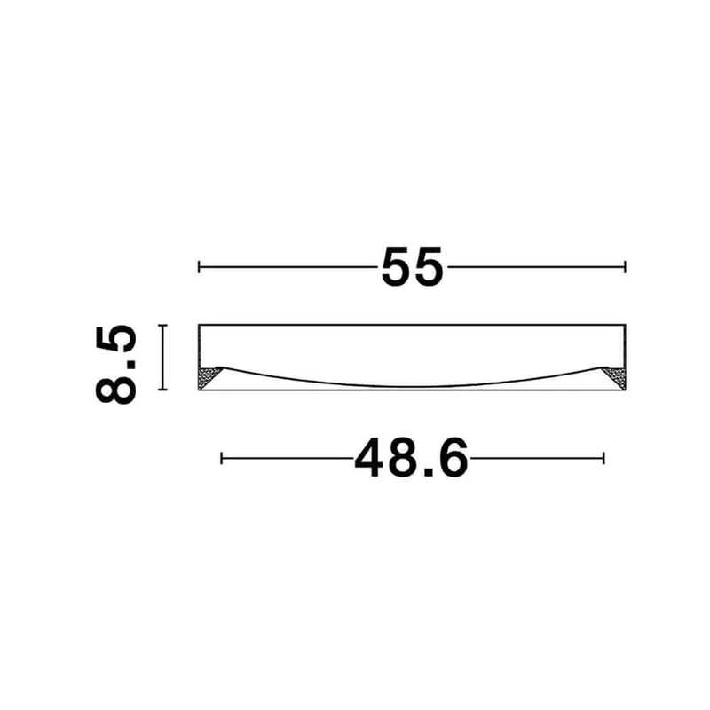 Luton LED Deckenleuchte Ø 55cm