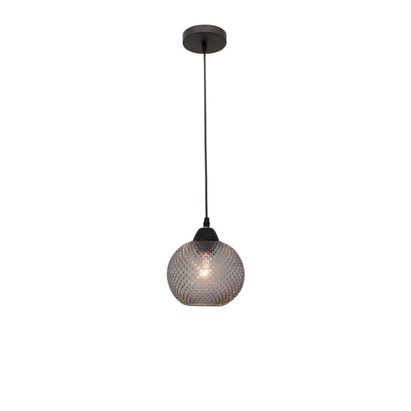 Vienti Glas-Pendellampe Ø 18cm Kugel