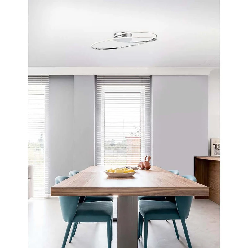 Viareggio LED Deckenlampe Geschwungen