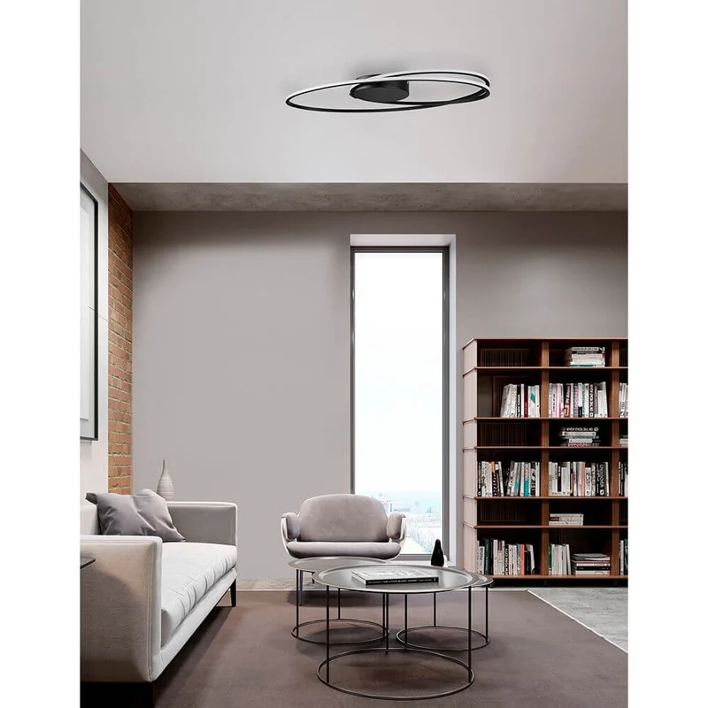 Viareggio LED Deckenlampe Geschwungen