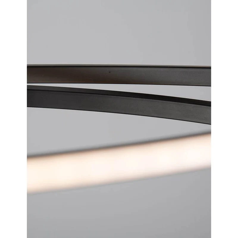 Viareggio LED Deckenlampe Geschwungen