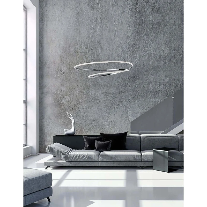Viareggio LED Hängeleuchte Ø 56cm Metall