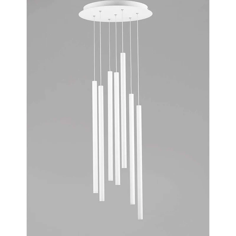 Ultrathin LED Hängeleuchte 7-flammig