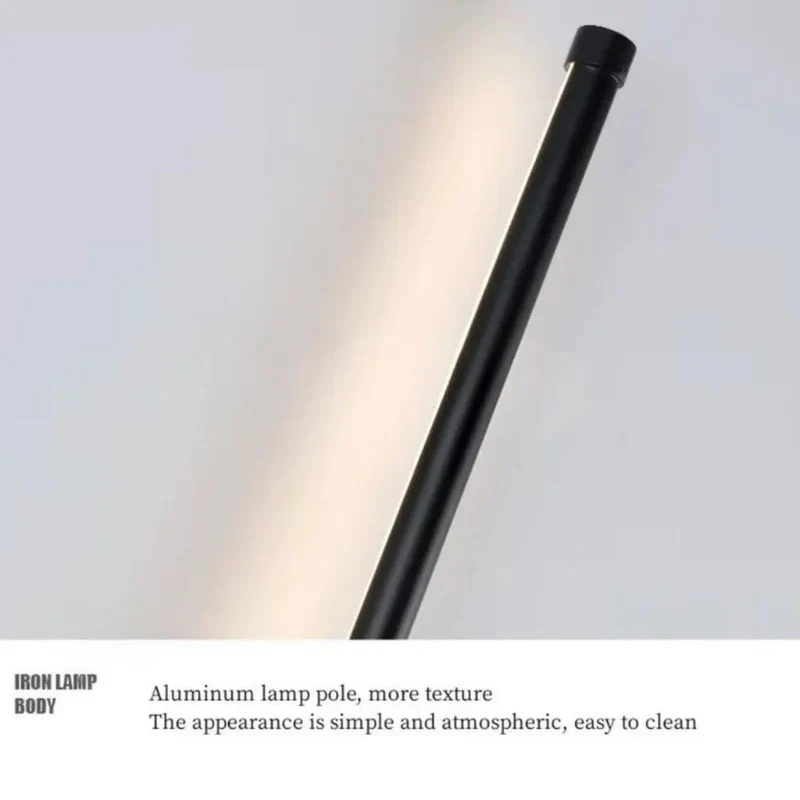 Lineaire Wandlamp LED Zwart Aluminium Mat Smal Design Modern Sfeervol Verlichting voor Slaapkamer Woonkamer Hal | Sansoti