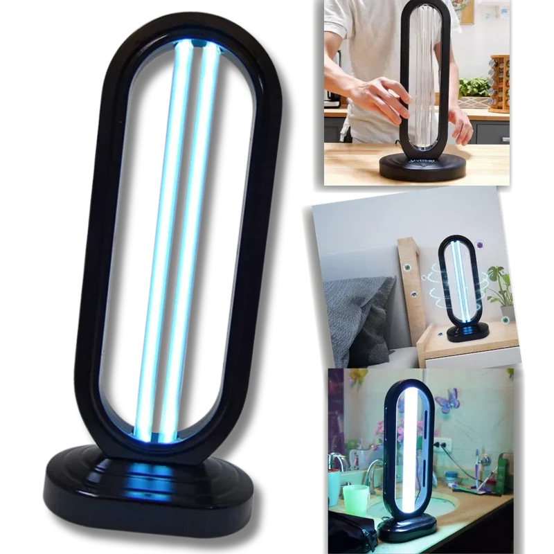 UV-C Desinfectielamp 38W voor Meerdere Oppervlakken met Timer en Afstandsbediening Zwart Ontsmetting | Sansoti