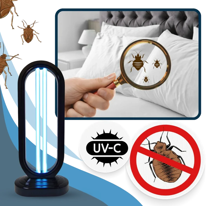 UV-C Desinfectielamp 38W voor Meerdere Oppervlakken met Timer en Afstandsbediening Zwart Ontsmetting | Sansoti