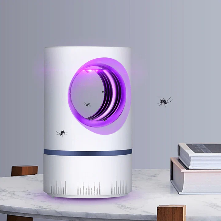 Elektrische Insectenval met LED Licht 200m² Bereik Stil Chemievrij Muggenval voor Slaapkamer Woonkamer Keuken | Sansoti
