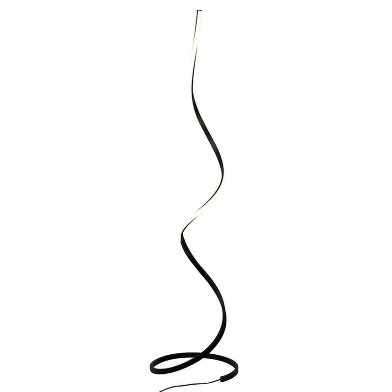 Nur Große Spiral LED-Stehlampe Dimmbar