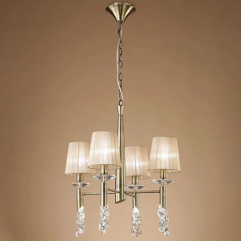Tiffany Pendellampe 4-flammig
