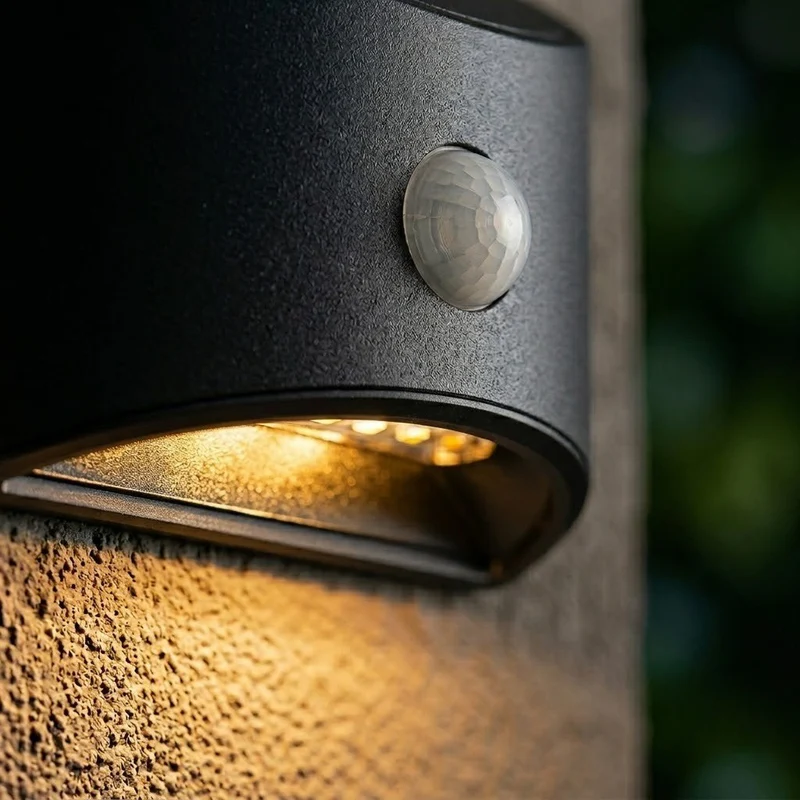 Zonne-energie Buitenlamp met Bewegingssensor IP65 Waterdicht LED Verlichting voor Tuin Muur Pad Oprit | Sansoti