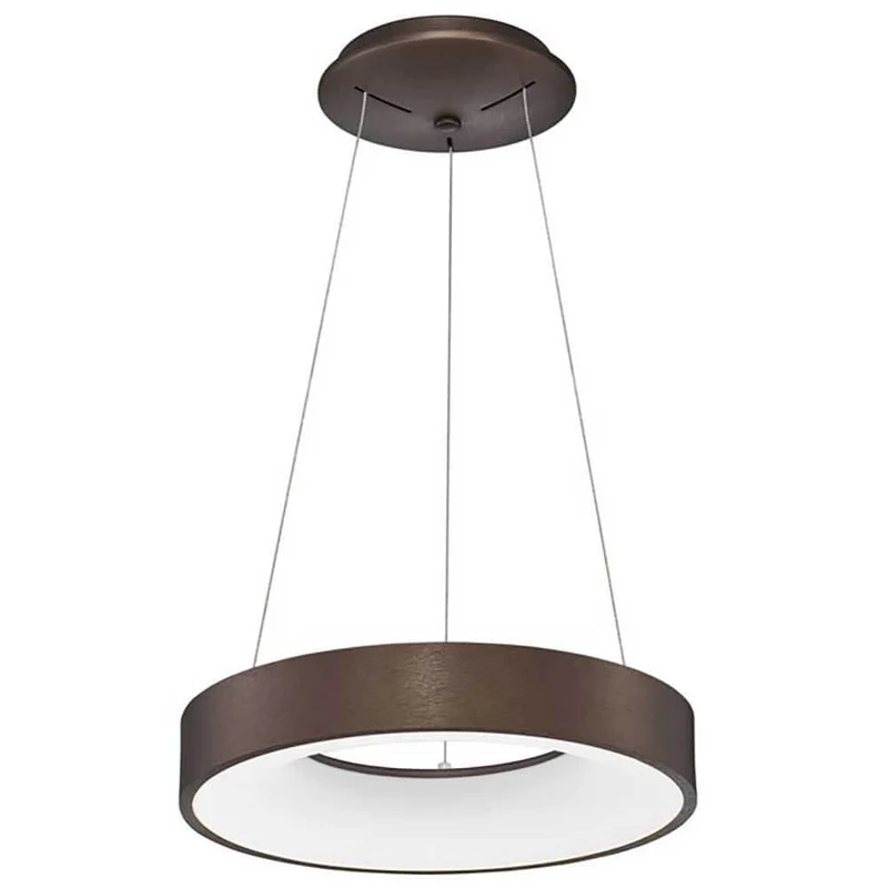 LED-Hängelampe Rando Thin Ø 38cm Coffee