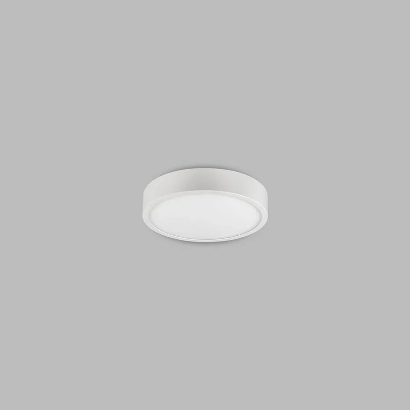 Saona Superficie runde LED-Deckenlampe Weiß-Matt