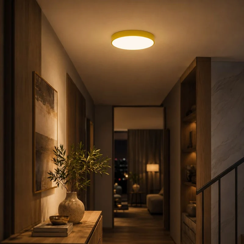 Plafondlamp Rond Ultra-Slim 5cm LED Kleurrijk Modern Plafondverlichting Woonkamer Slaapkamer Kinderkamer | Sansoti