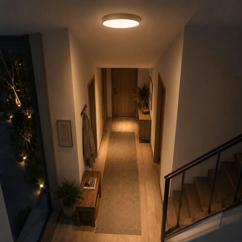 Plafondlamp Rond Ultra-Slim 5cm LED Kleurrijk Modern Plafondverlichting Woonkamer Slaapkamer Kinderkamer | Sansoti