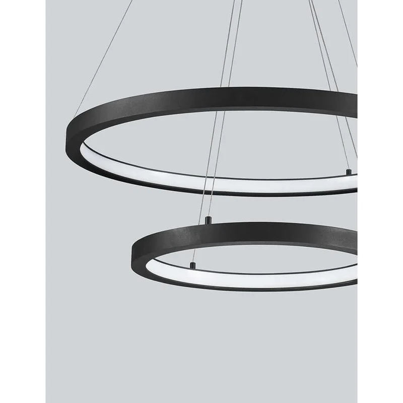 Empatia LED Hängeleuchte Ø 60cm 2 Ringe