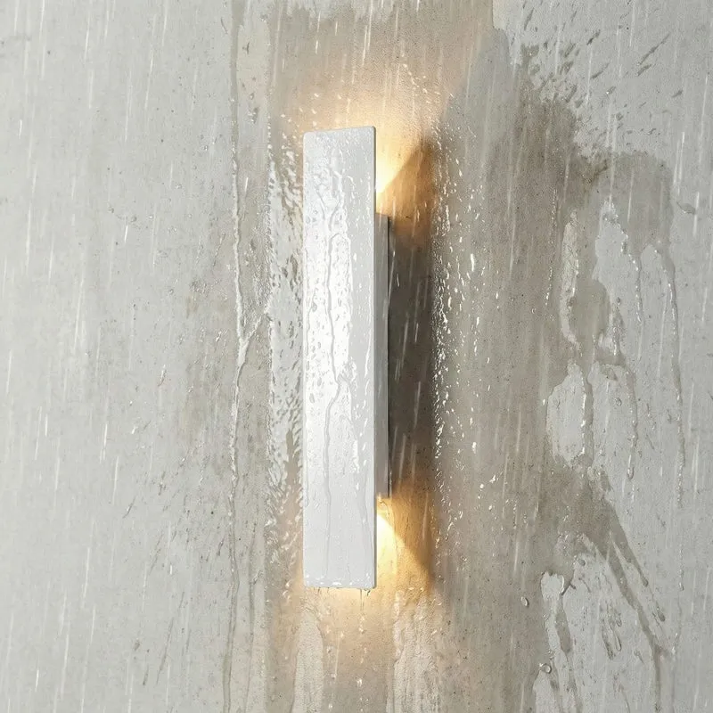 Aluminium LED Wandlamp Buiten Weerbestendig IP65 Warm en Koud Wit Buitenverlichting voor Tuin Terras Entree | Sansoti