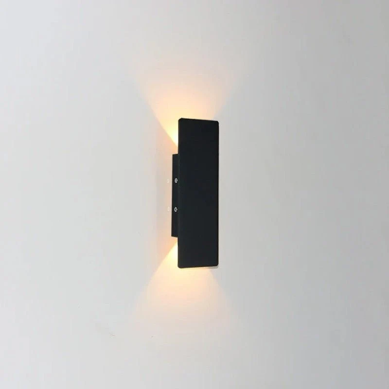 Aluminium LED Wandlamp Buiten Weerbestendig IP65 Warm en Koud Wit Buitenverlichting voor Tuin Terras Entree | Sansoti