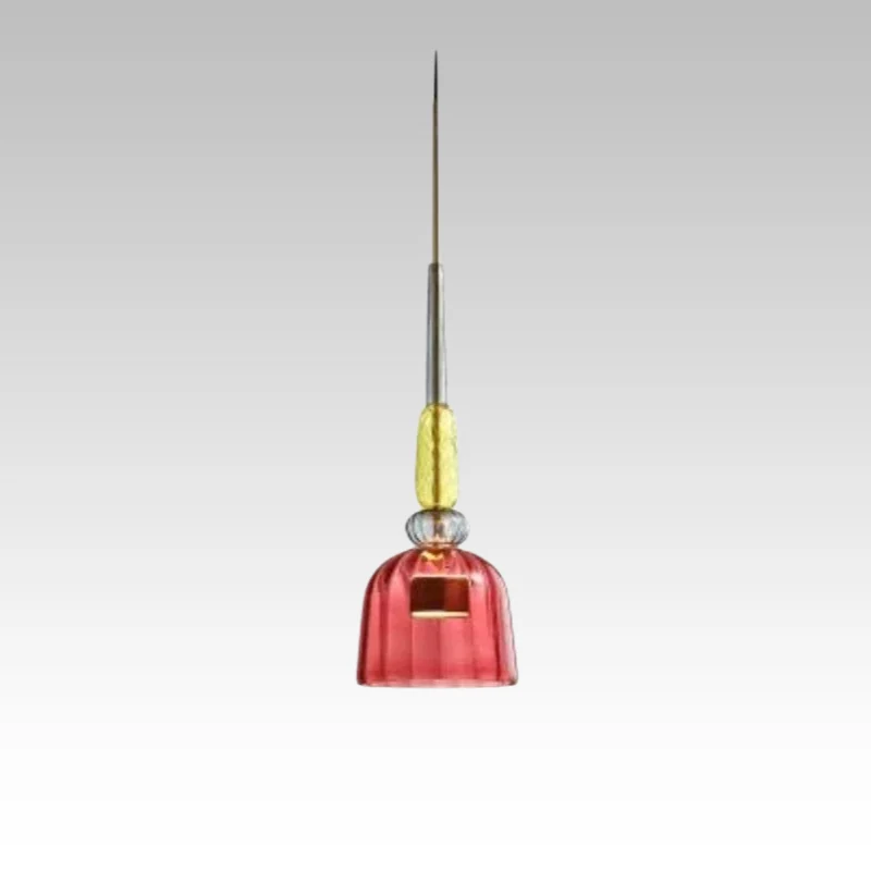 Glazen Hanglamp Gekleurd Glas Verstelbaar 160mm Moderne Verlichting Eetkamer Woonkamer Slaapkamer Design | Sansoti