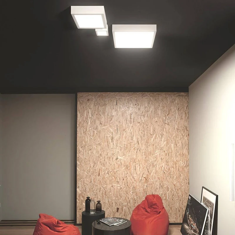 Box SQ LED-Deckenleuchte Large