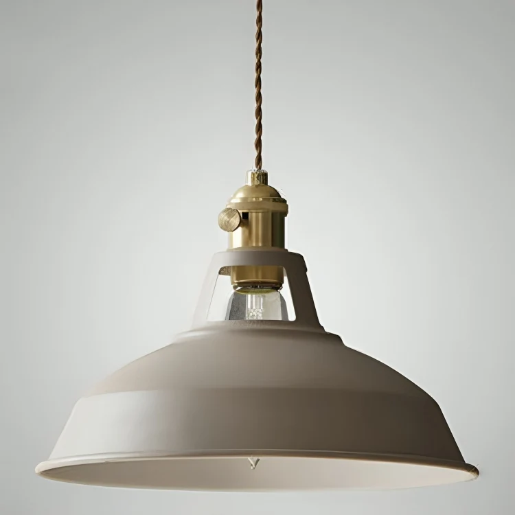 Metalen Hanglamp Industrieel Ø20cm E27 Fitting Vintage Stijl voor Restaurant Eetkamer Woonkamer Verlichting | Sansoti