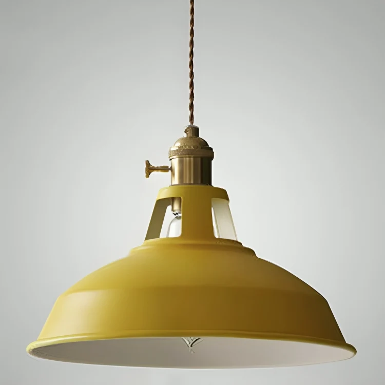 Metalen Hanglamp Industrieel Ø20cm E27 Fitting Vintage Stijl voor Restaurant Eetkamer Woonkamer Verlichting | Sansoti