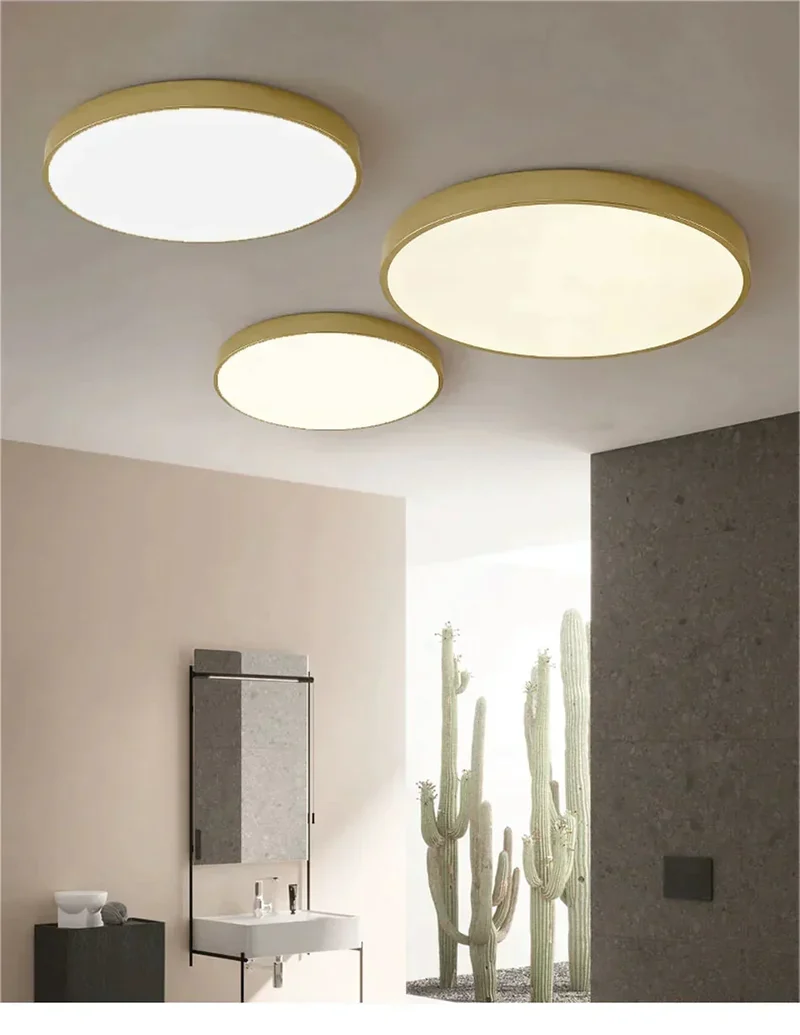 Geometrische Plafondlamp Goud met Dimfunctie Afstandsbediening LED Modern Design Woonkamer Slaapkamer | Sansoti