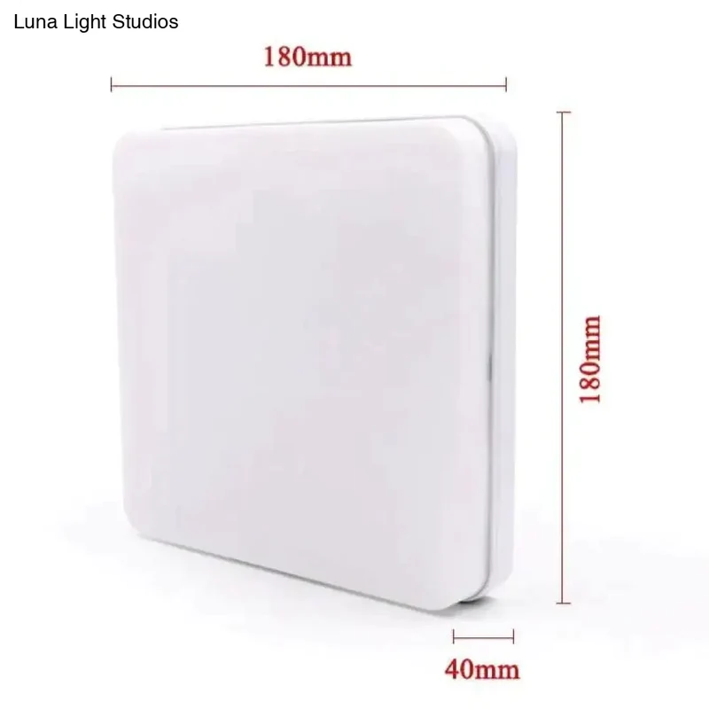 Vierkant LED Paneel Plafondlamp Opbouw 18W 24W 36W 48W Warm Wit Koud Wit Modern Dagelijks Verlichting | Sansoti