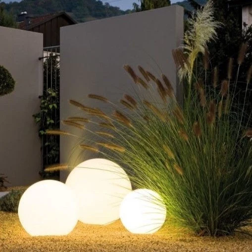 Oplaadbare LED Tuinbol met Afstandsbediening 16 Kleuren Sfeerverlichting voor Tuin Terras en Outdoor Decoratie | Sansoti