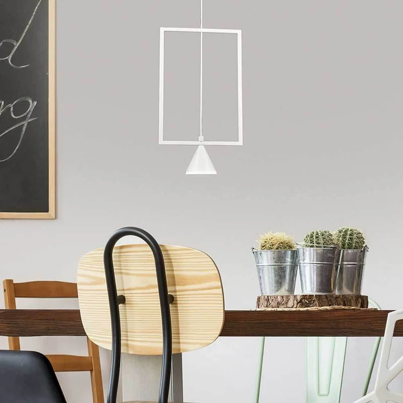 LED Pendelleuchte Sirio Eckig