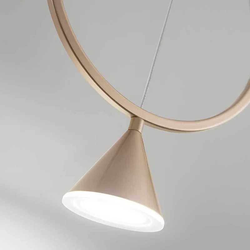 Sirio LED Pendelleuchte Rund
