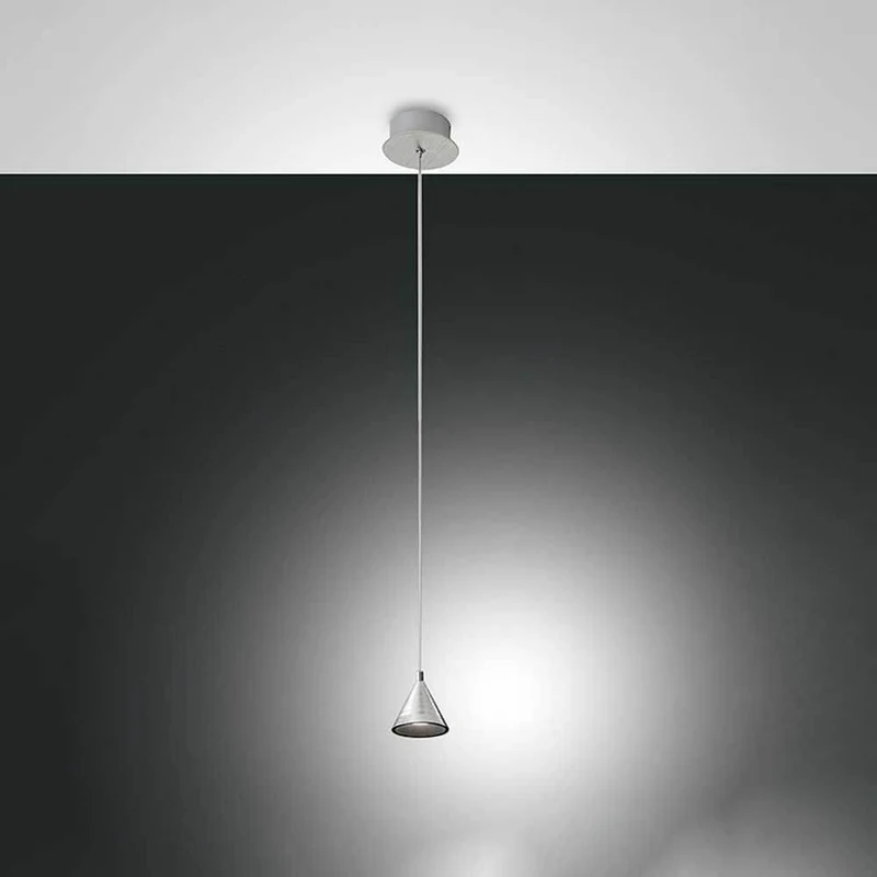 LED Pendelleuchte Delta Metall