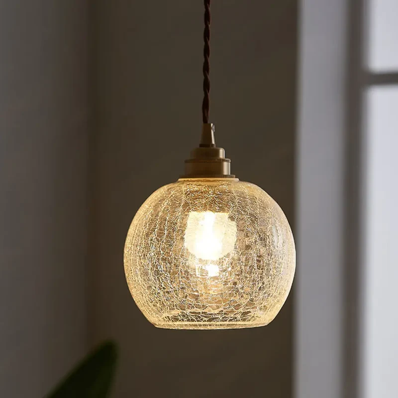 Glazen Bolpendel Hanglamp Helder Industrieel Design Woonkamer Eetkamer Scandinavische Sfeerverlichting Moderne Stijl | Sansoti