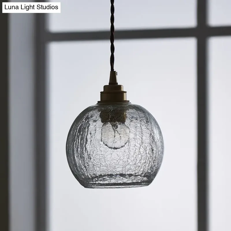 Glazen Bolpendel Hanglamp Helder Industrieel Design Woonkamer Eetkamer Scandinavische Sfeerverlichting Moderne Stijl | Sansoti
