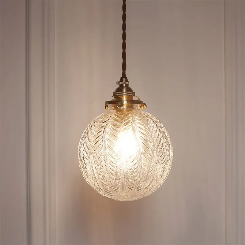 Glazen Bolpendel Hanglamp Helder Industrieel Design Woonkamer Eetkamer Scandinavische Sfeerverlichting Moderne Stijl | Sansoti