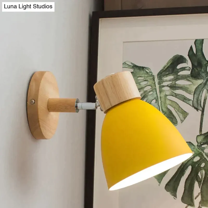 Houten Wandlamp Leeslamp E27 Fitting Scandinavisch Design Sfeervol Leeslicht Bedlamp Woonkamer Slaapkamer | Sansoti