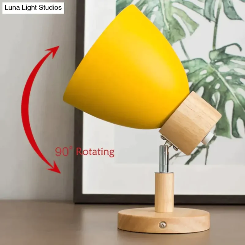 Houten Wandlamp Leeslamp E27 Fitting Scandinavisch Design Sfeervol Leeslicht Bedlamp Woonkamer Slaapkamer | Sansoti