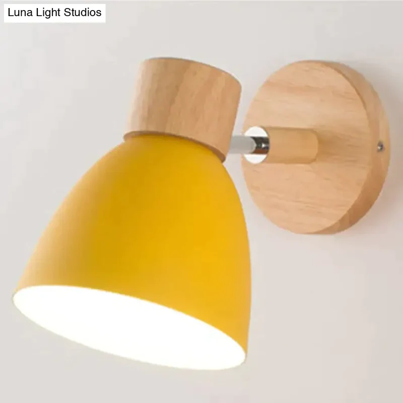 Houten Wandlamp Leeslamp E27 Fitting Scandinavisch Design Sfeervol Leeslicht Bedlamp Woonkamer Slaapkamer | Sansoti