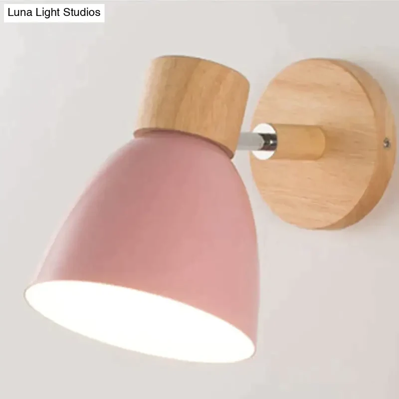 Houten Wandlamp Leeslamp E27 Fitting Scandinavisch Design Sfeervol Leeslicht Bedlamp Woonkamer Slaapkamer | Sansoti
